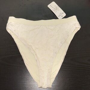 Dippin' Daisy's Cream Bikini Bottom